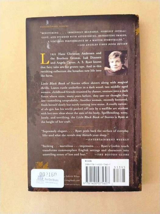 Little Black Book of Stories, A.S. Byatt