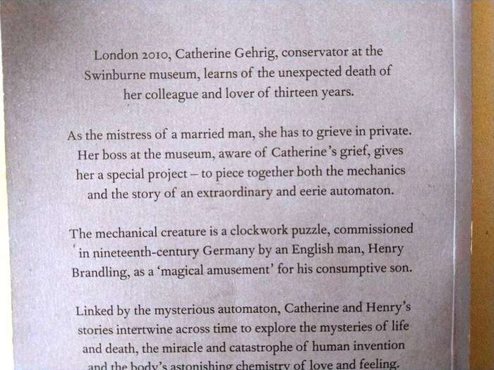 The Chemistry of Tears, Peter Carey