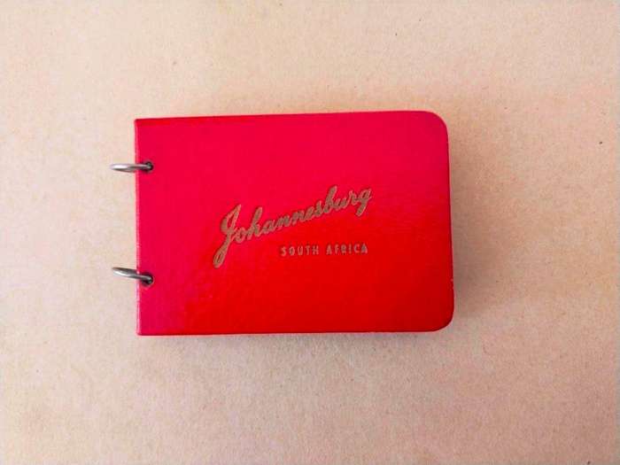 Small book of photos of Johannesburg (tourist memorabilia)