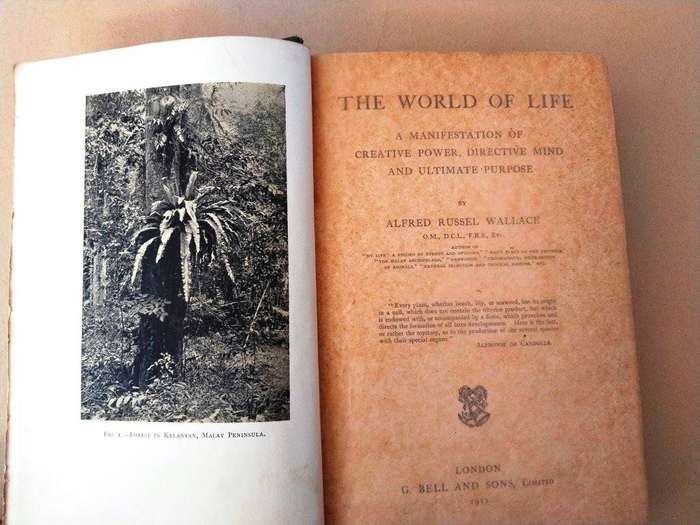 The World of Life, Alfred Russel Wallace [1911 edition by G. Bell and Sons of London]