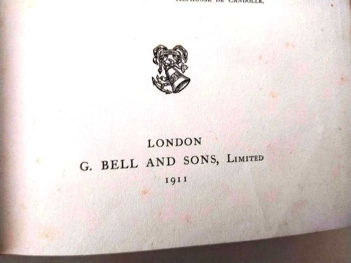The World of Life, Alfred Russel Wallace [1911 edition by G. Bell and Sons of London]