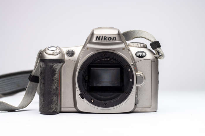 Nikon F55 35mm Camera - No Sensor (For Parts Only)