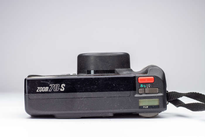 Pentax Zoom-70 Date Zoom 70 Film Camera With Case, 35-70Mm (No Battery)