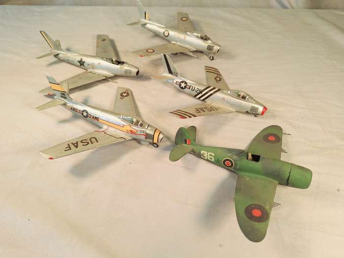 OLd plastic model aircraft