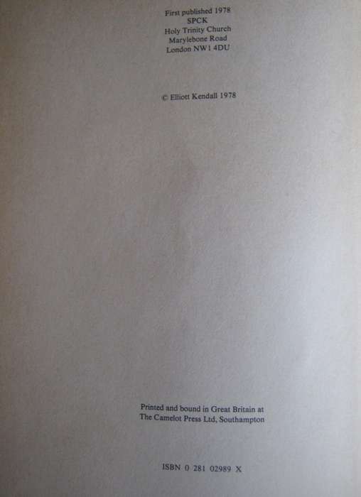 The End of an Era Africa and the Missionary Elliot Kendall