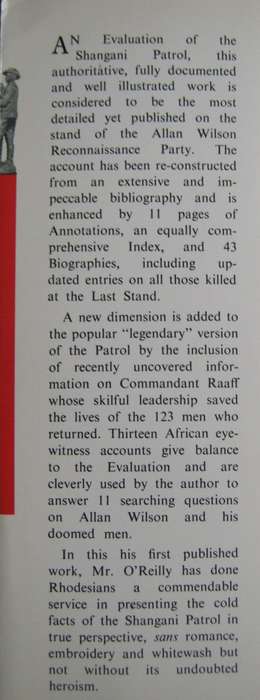 Pursuit of the King An Evaluation of the Shangani Patrol John O Reilly