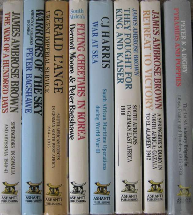 South Africans At War Series  8 Volumes