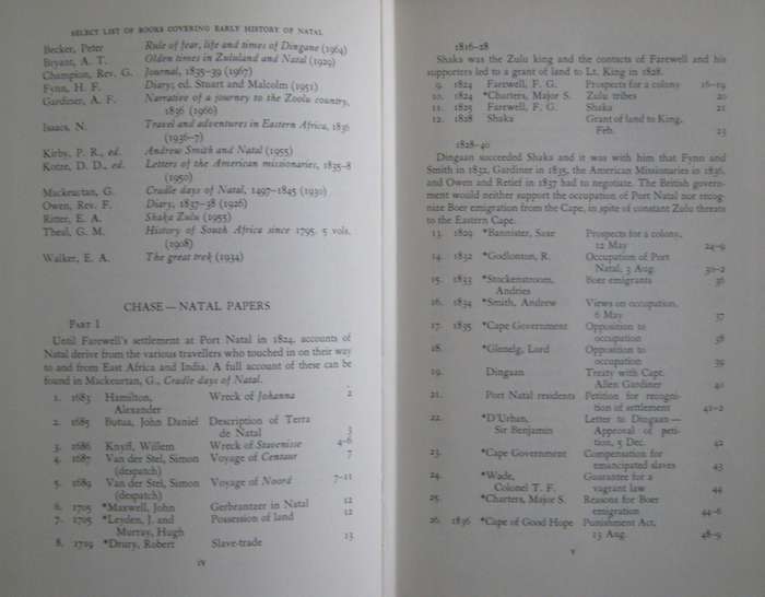 The Natal Papers John Centlivres Chaseagden