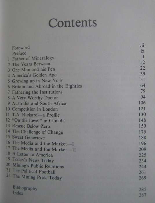 The Pick and the Pen Outline of the History of Mining Journalism of the Worlds Largest Industries