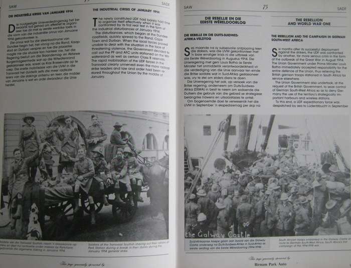 Steeds Kampioene Suid-Afrikaanse Weermag 1912-1987 Still Champions SADF 1912 - 1987