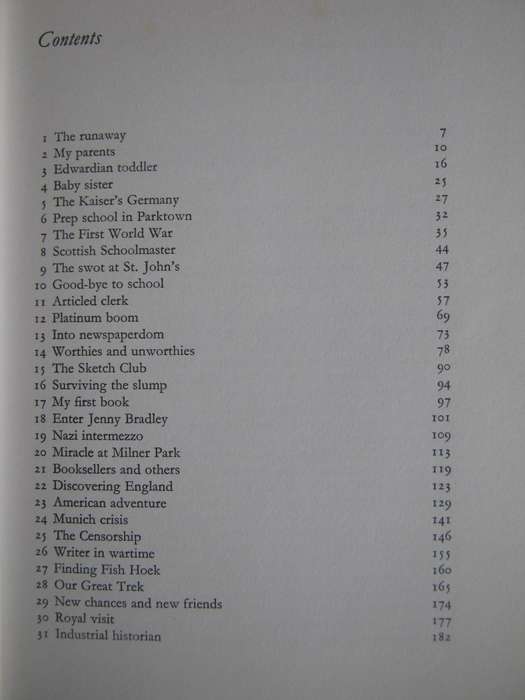 Memories & Sketches The Autobiography of Eric Rosenthal