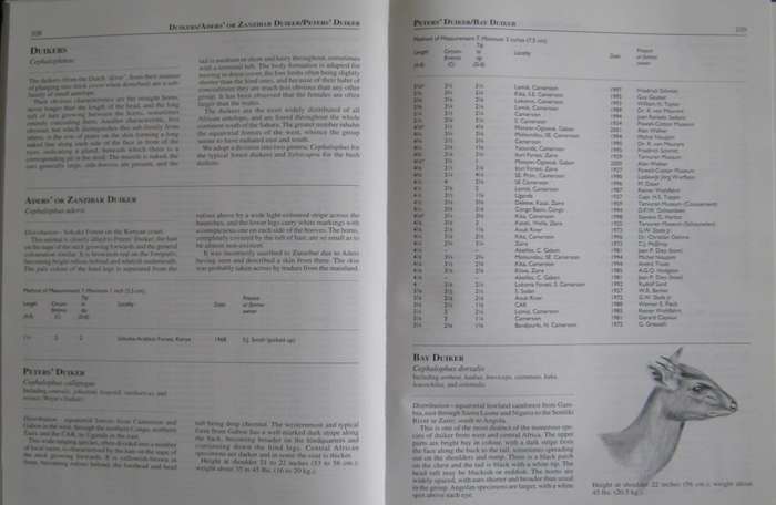Limited Edition Rowland Ward Records of Big Game Vol 1 Africa & Vol 2 Rest of the World