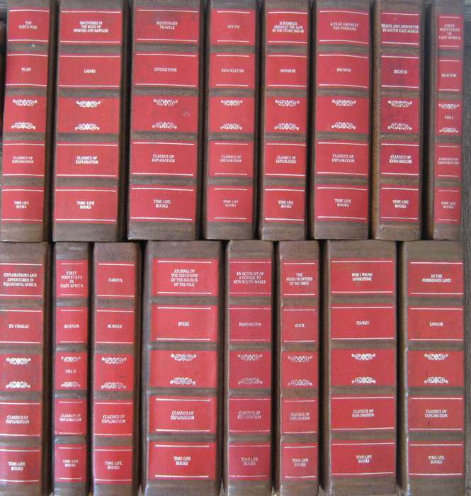 Classics of Exploration 16 Volumes Time Life Books