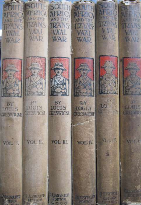 South Africa and the Transvaal War- Six Volumes Author: Louis Creswicke