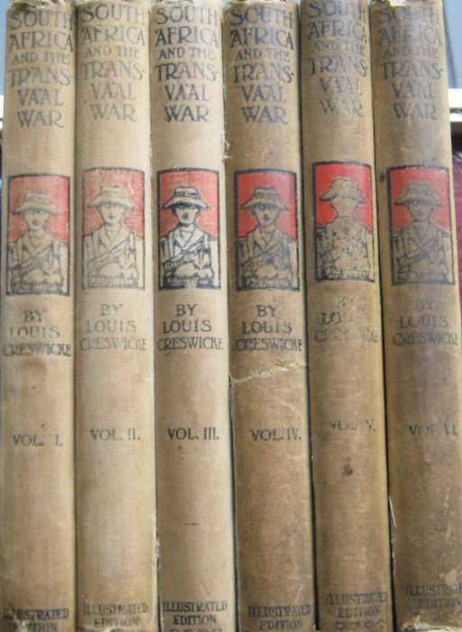 South Africa and the Transvaal War- Six Volumes Author: Louis Creswicke