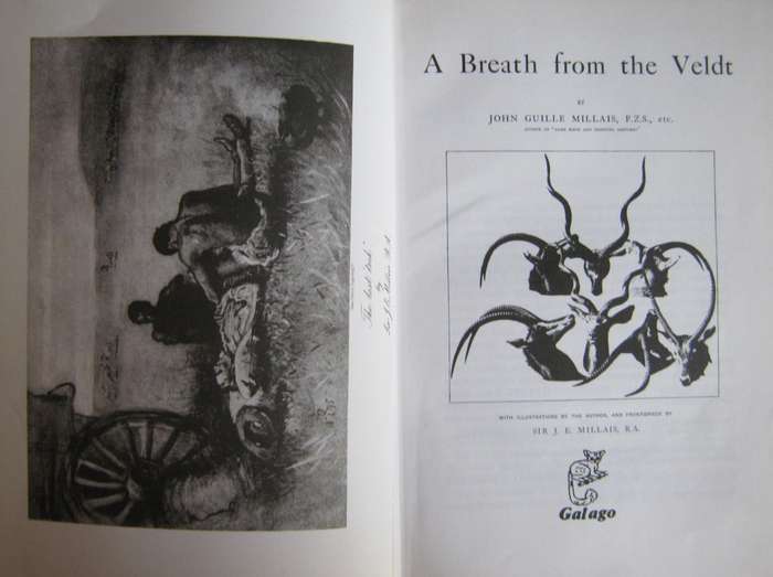 A Breath from the Veldt J G Millias          P