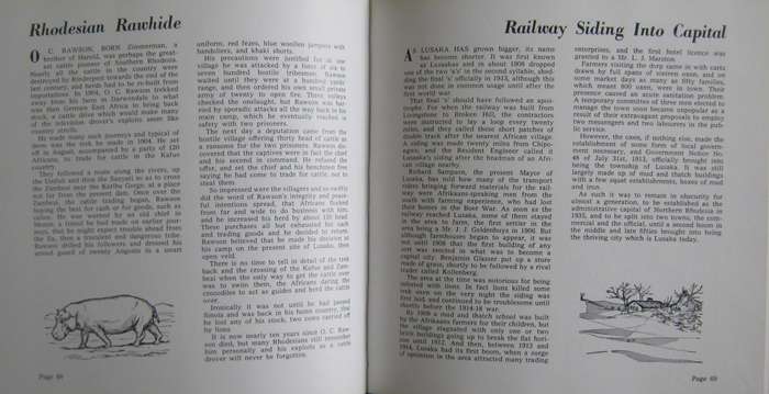 This Is Our Land Stories and Legends of the Two Rhodesias Frank Clements