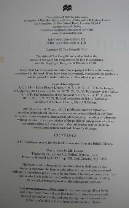 Churchills First War Young Winston and the Fight Against the Taliban Con Coughlin