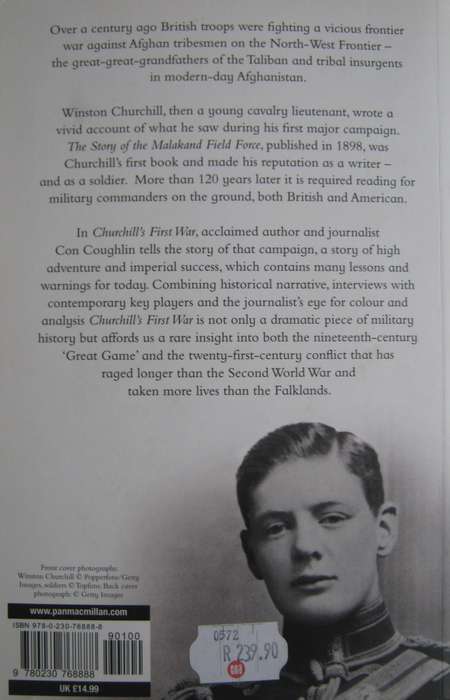 Churchills First War Young Winston and the Fight Against the Taliban Con Coughlin