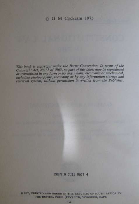 Republic of South Africa House of Assembly Debates (Hansard) 2nd Session  Sixth Parliament