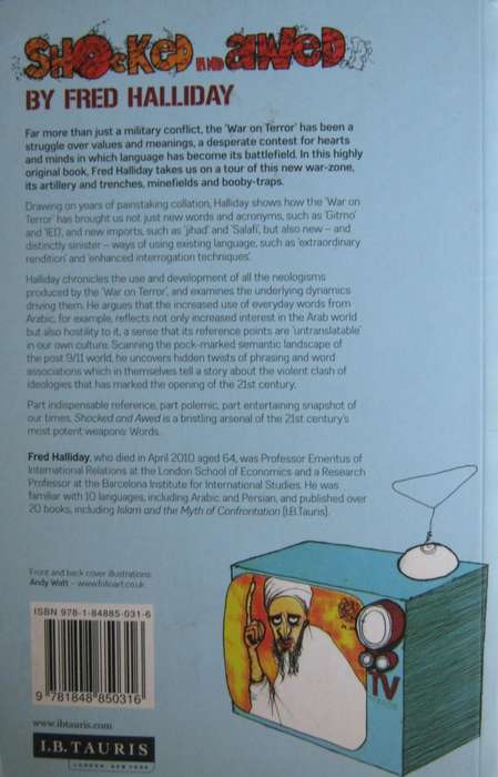 Shocked and Awed. How the War on Terror and Jihad Have Changed the English Language Fred Halliday