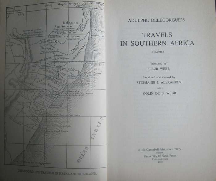 Travels in Southern Africa 2 Volume Set Adulphe Delegorgue