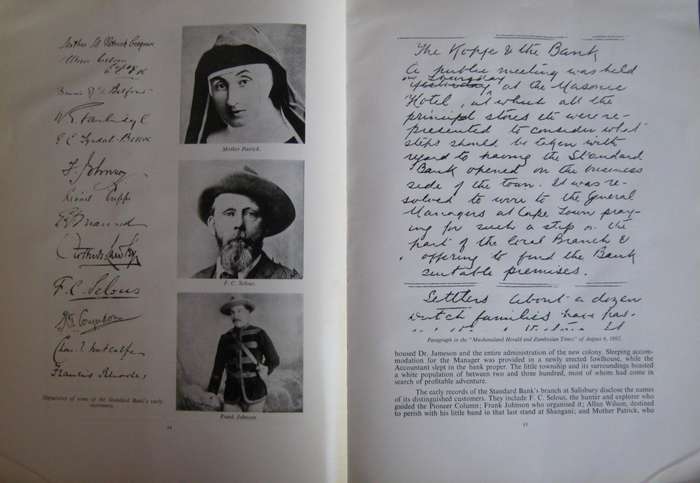 Standard Bank - Three Quarters of A Century of Banking in Rhodesia 1892-1967 H C P Andrews