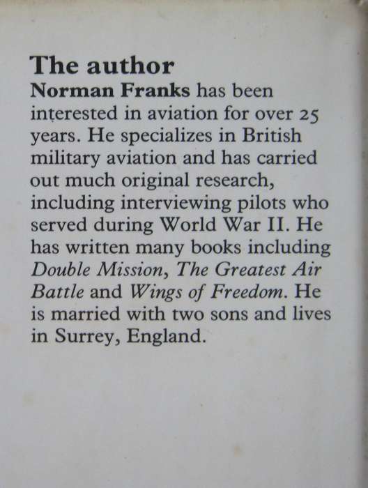 Battle of Britain Norman Franks   P