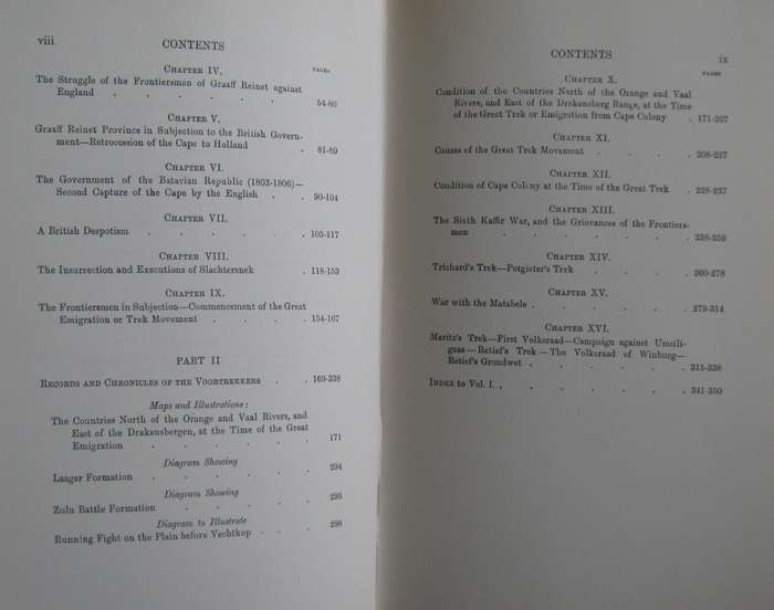 Fifty Years of the History of the Republic in South Africa 1795-1845  2 Volumes - J C Voight
