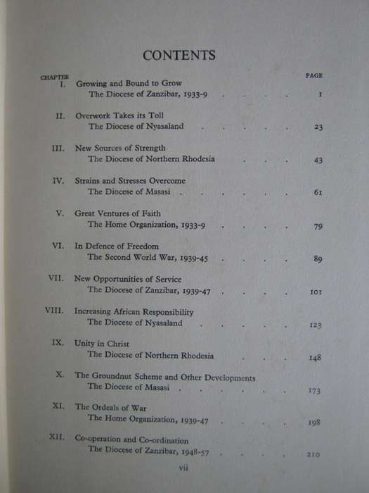 The History of the Universities Mission to Central Africa. 3 Volumes & Supplement