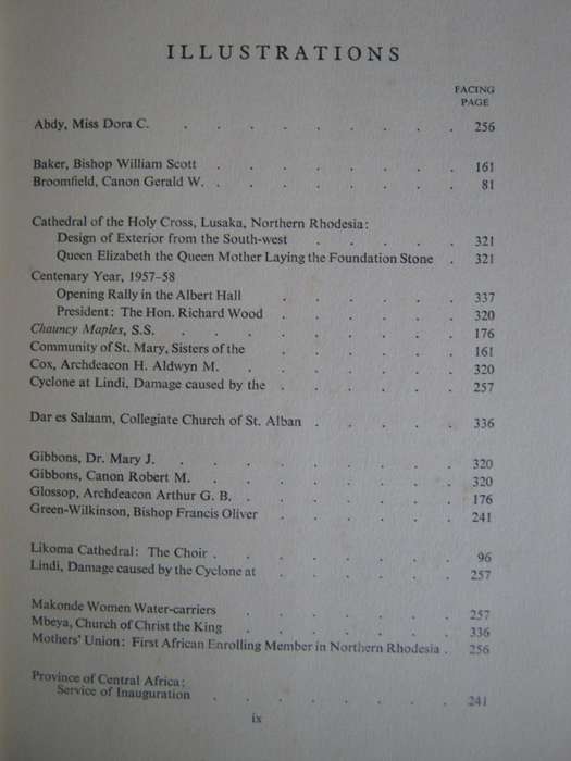 The History of the Universities Mission to Central Africa. 3 Volumes & Supplement
