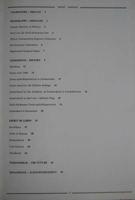 Die Geskiedenis van Genieskool 1940-1990 - School of Engineers The History Komdt J C Rabe