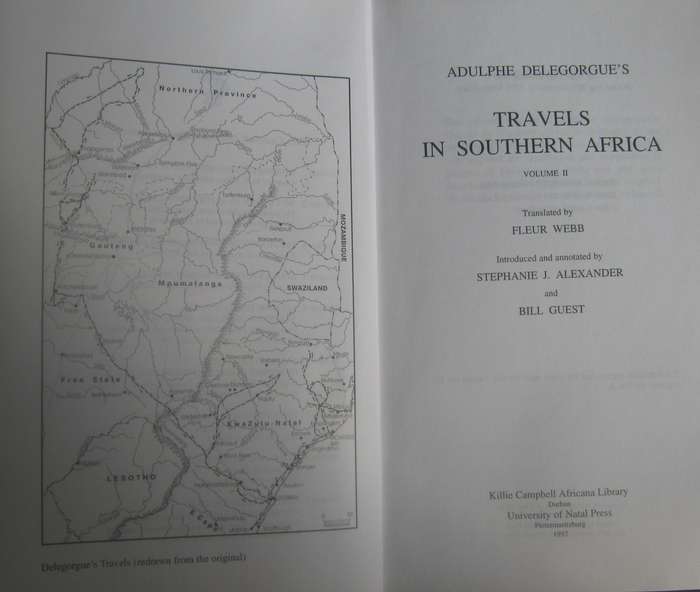 Travels in Southern Africa 2 Volume Set Adulphe Delegorgue