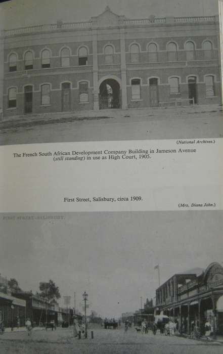 A Sequence of Time The Story of Salisbury, Rhodesia 1900-1914 G H Tanser