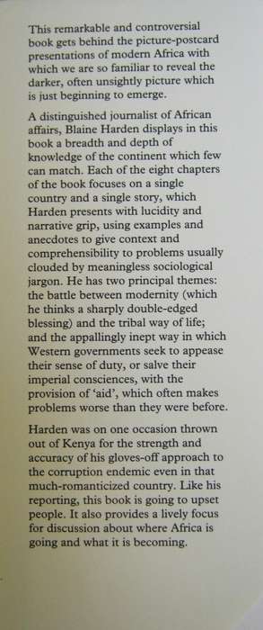 Africa Dispatches From a Fragile Continent Blaine Harden