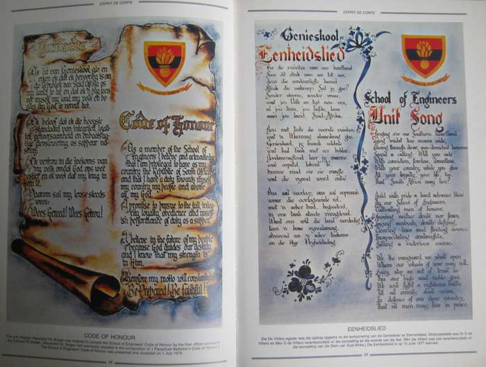 Die Geskiedenis van Genieskool 1940-1990 - School of Engineers The History Komdt J C Rabe