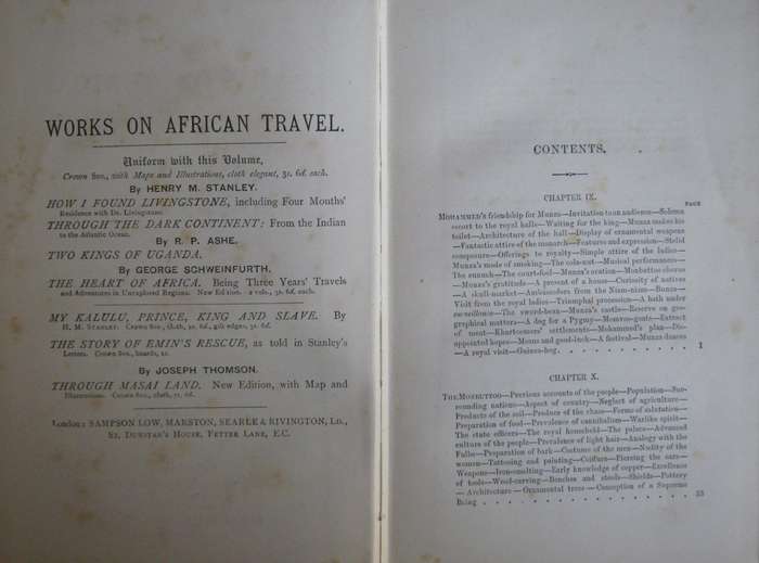 The Heart of Africa Three Years of Travels & Adventures in the Unexplored Regions of Central Africa