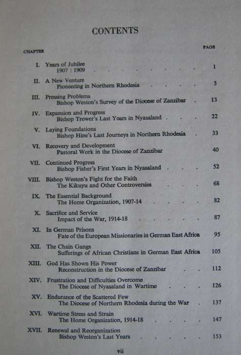 The History of the Universities Mission to Central Africa. 3 Volumes & Supplement