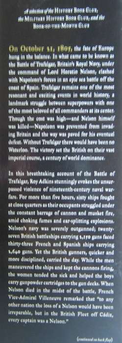Nelsons Trafalgar The Battle that Changed the World Roy Adkins