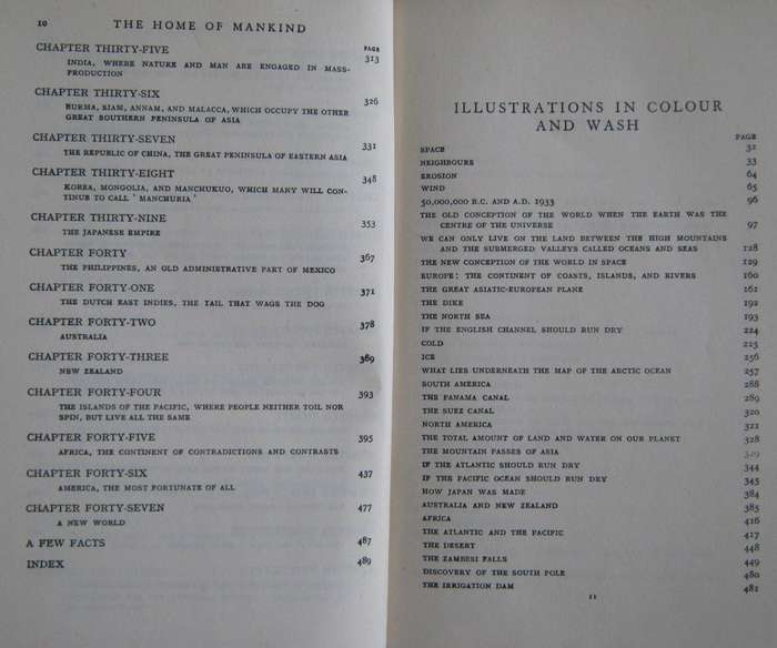 The Home of Mankind A Geographical Story of Mankind Hendrik Van Loon