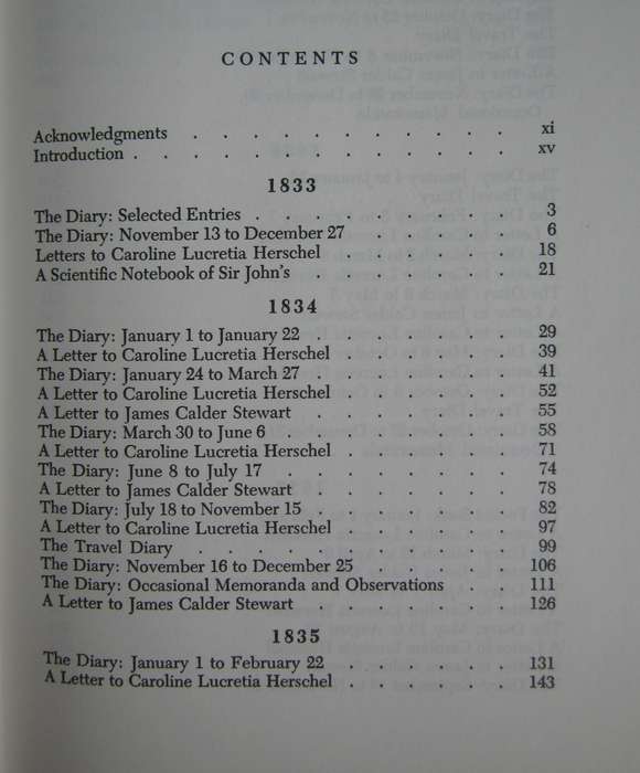 Herschel at the Cape Diaries & Correspondence of Sir John Herschel 1834  1838 David S Evans