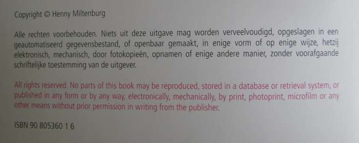 Reality and Beyond Henny Miltenburg