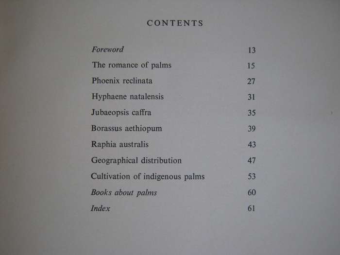 2 Palm Books: The Indigenous Palms of Southern Africa & Palms for Gardens in Southern Africa