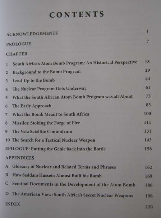 How South Africa Built Six Atom Bombs & Then Abandoned its Nuclear Weapons Program Signed