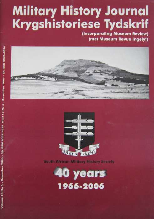 Military History Journal - 11 Copies