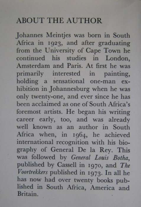 President Paul Kruger A Biography Johannes Meintjes