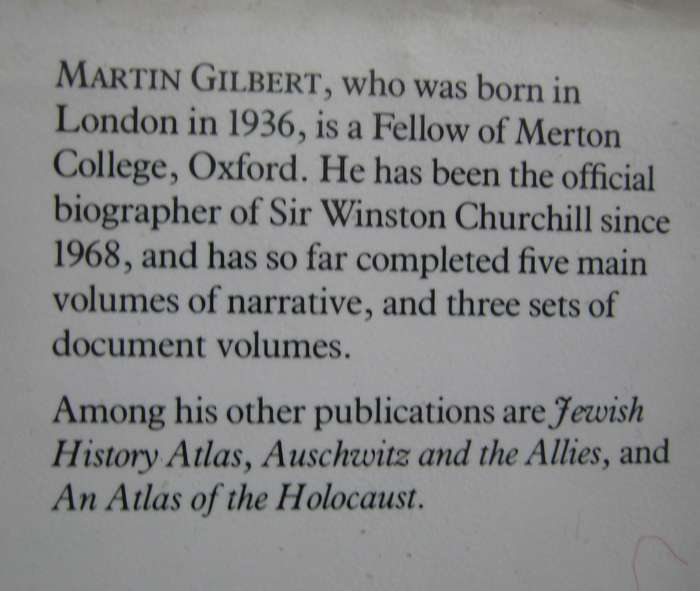 The Holocaust, The Jewish Tragedy Martin Gilbert