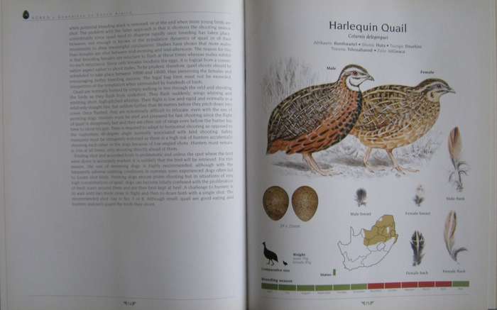 Agreds Game Birds of South Africa Field Identification and Management P J Viljoen.