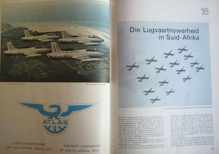 Per Aspera Ad Astra 1920-1970 SA Airforce Golden Jubilee Souvenir Book