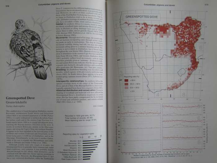 The Atlas of Southern African Birds - 2 Volume Set